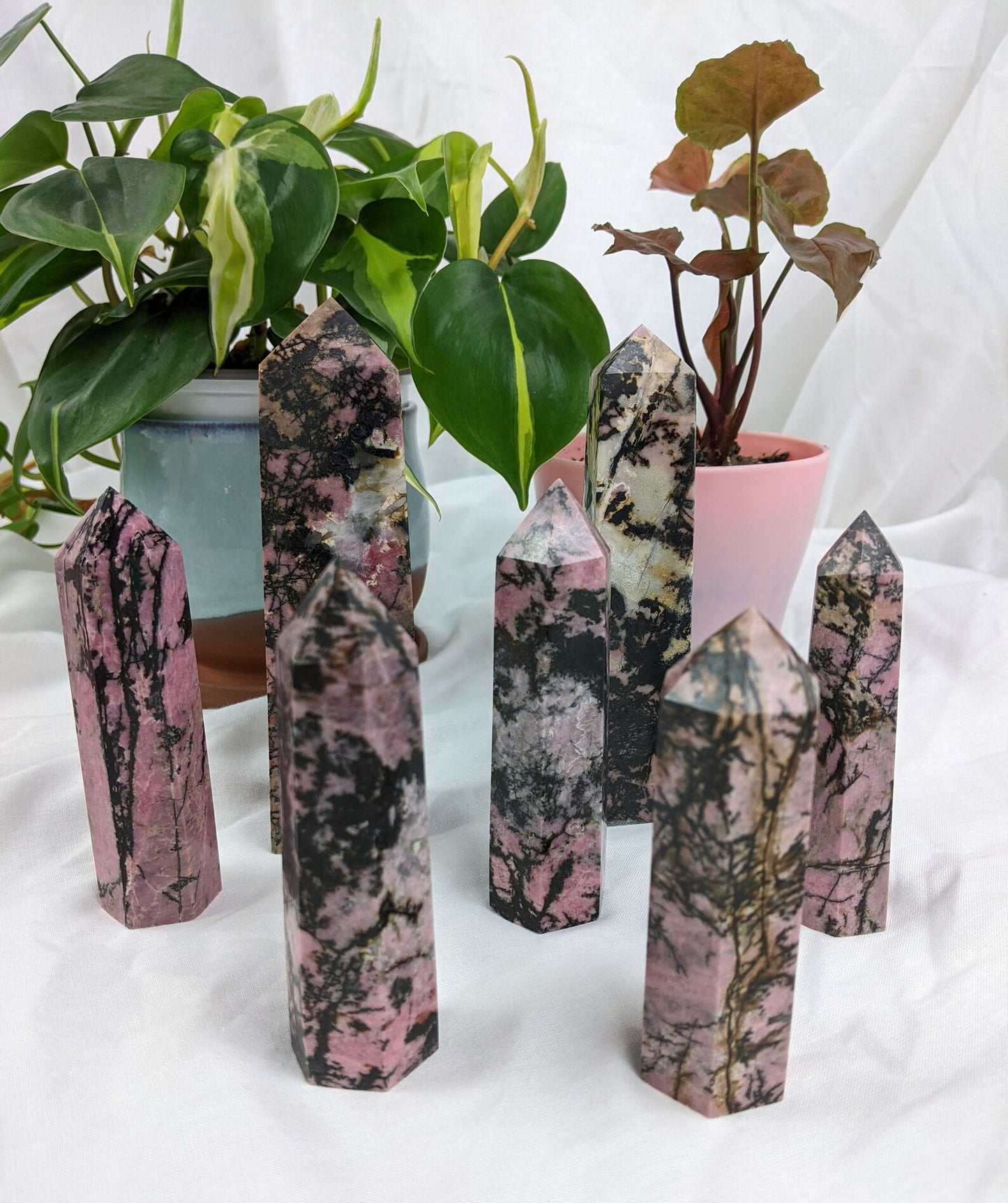 Rhodonite Towers