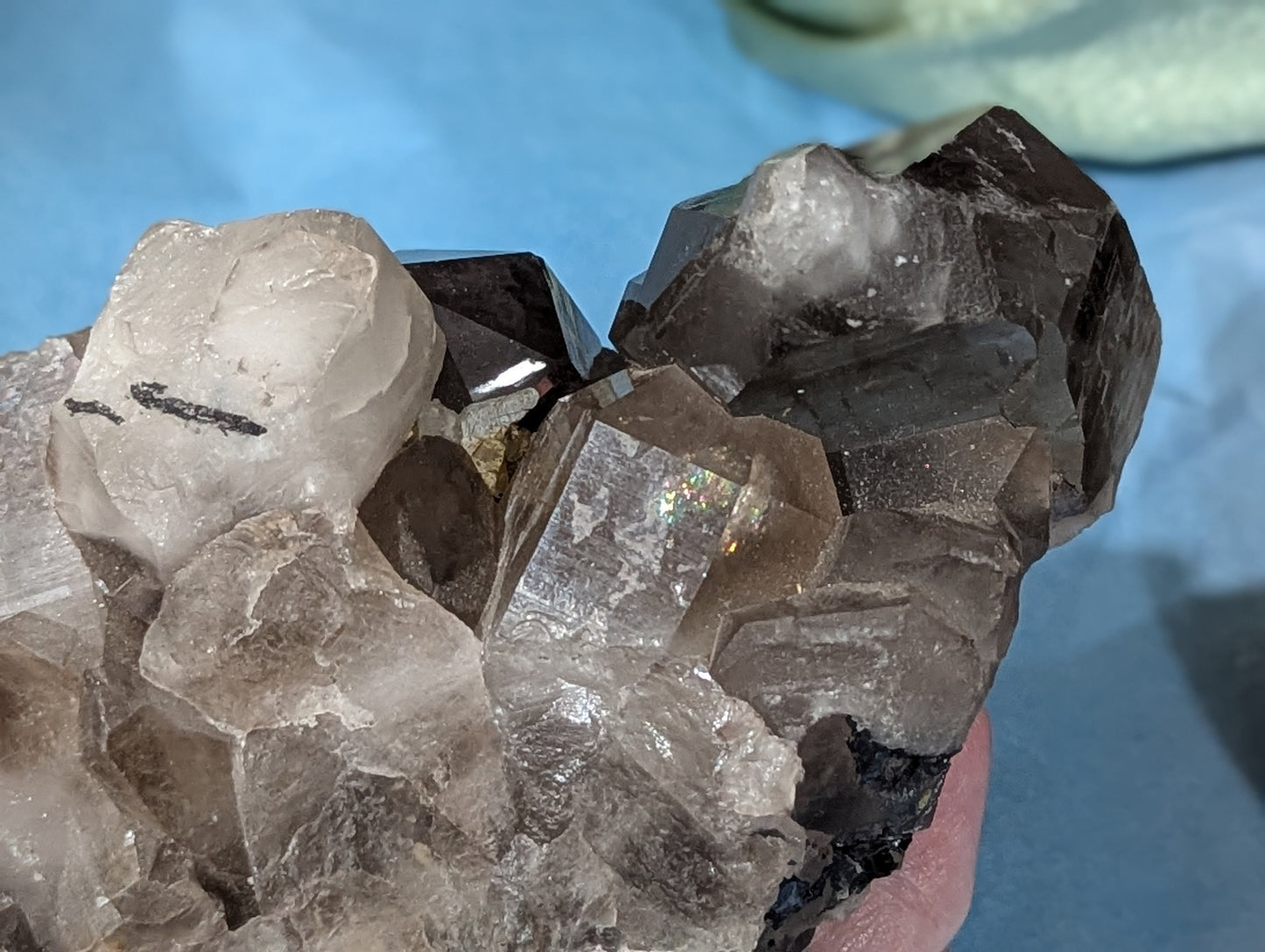 Smoky Quartz Cluster Specimen
