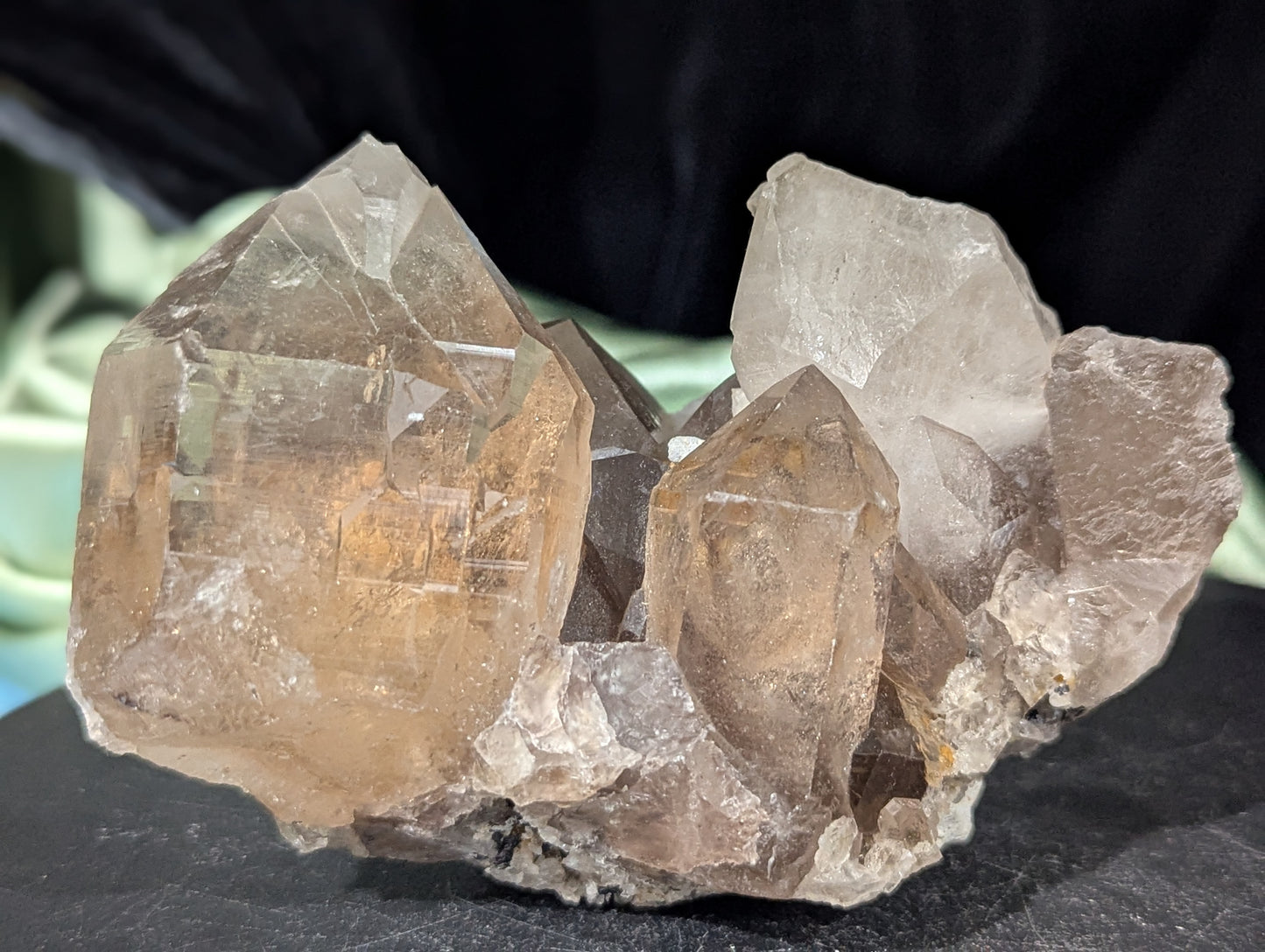 Smoky Quartz Cluster Specimen