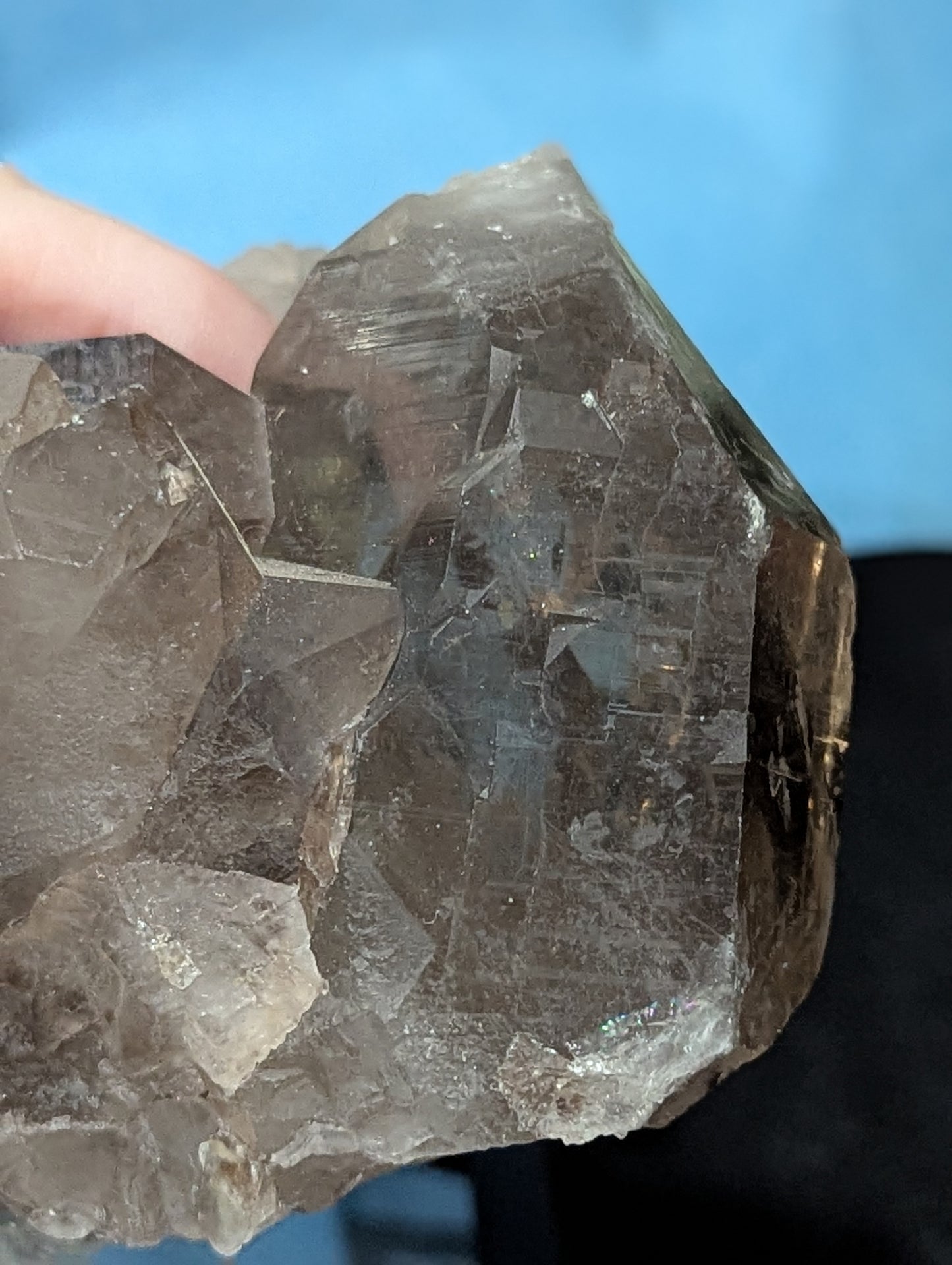 Smoky Quartz Cluster Specimen