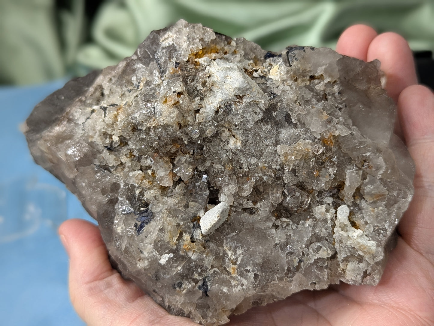 Smoky Quartz Cluster Specimen