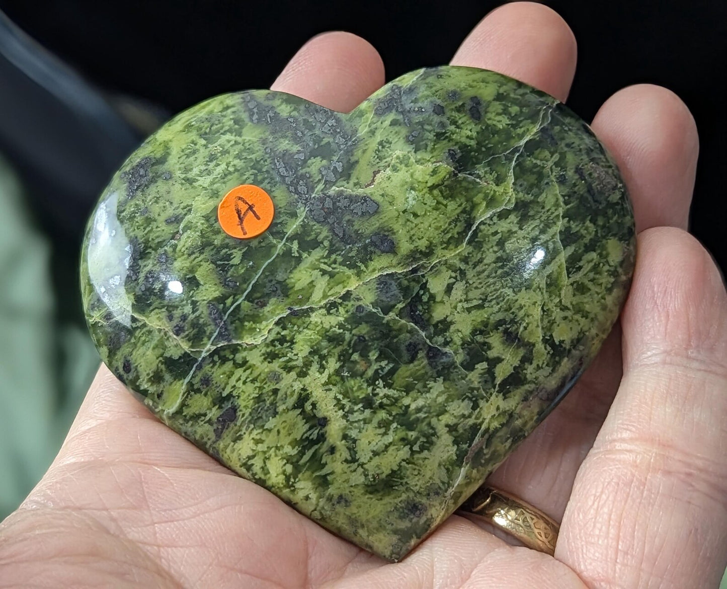 Spotted Serpentine Heart