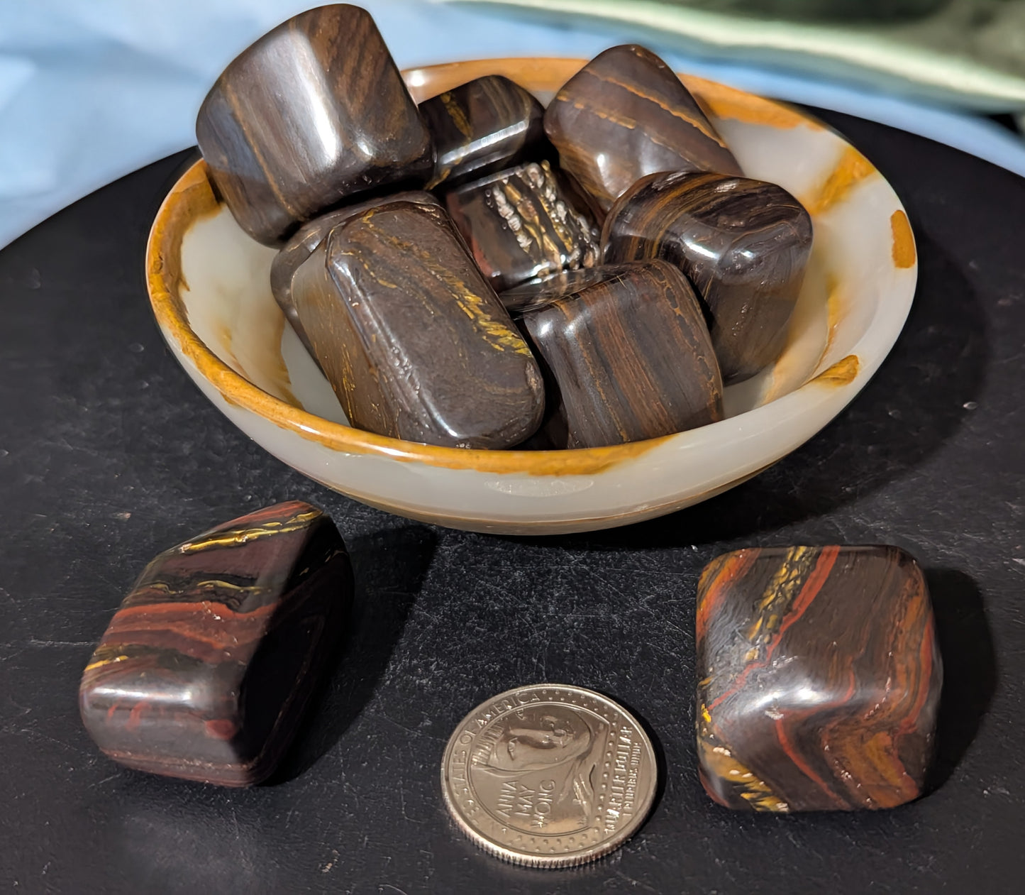 Tiger Iron Tumbles