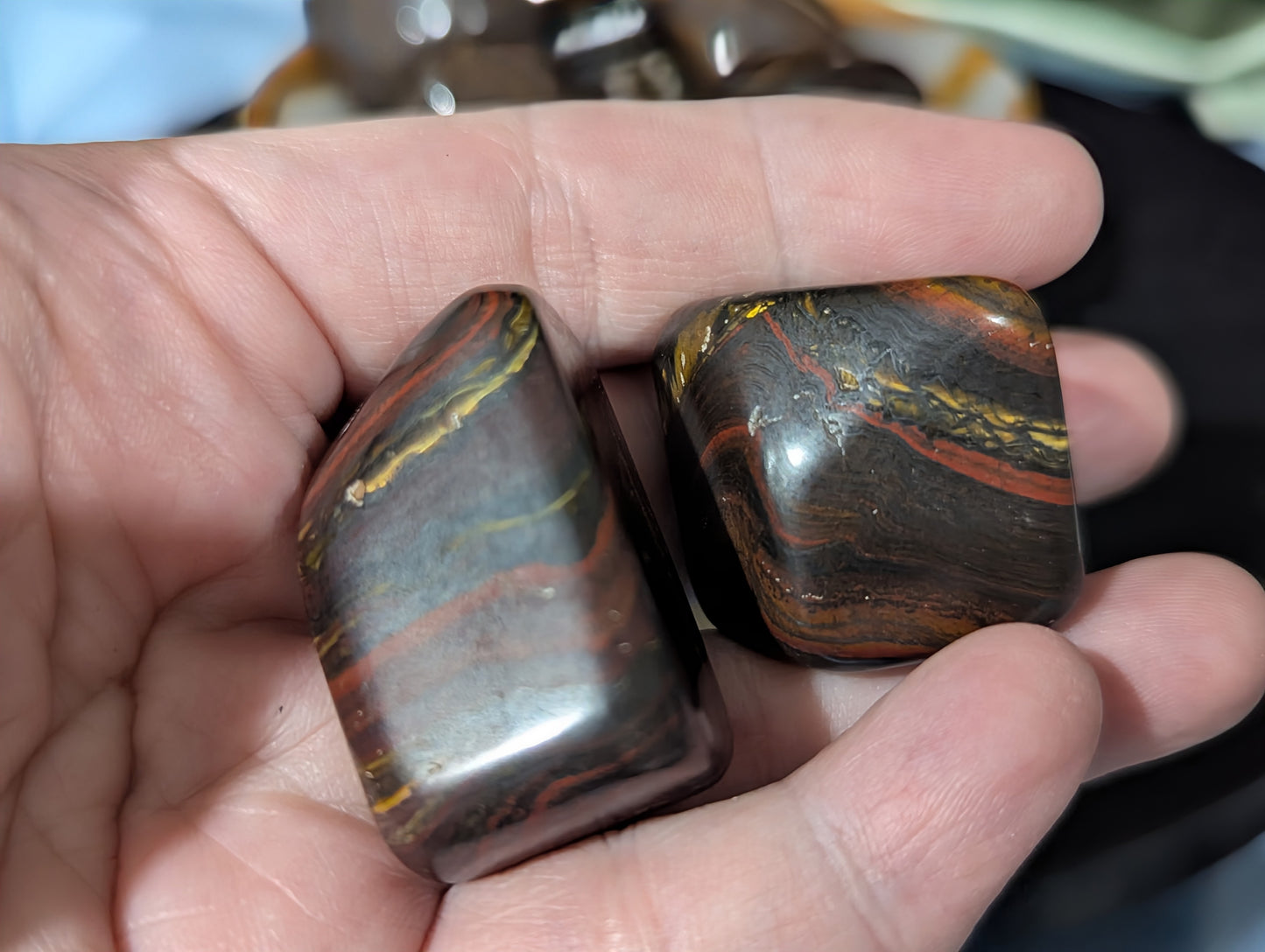 Tiger Iron Tumbles