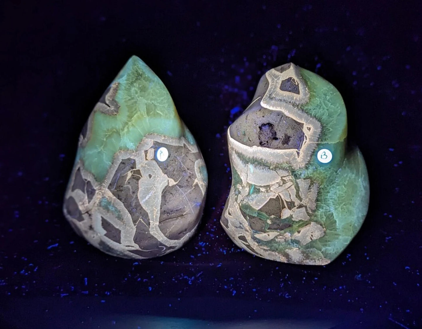 UV Reactive Dragon Stone Flames