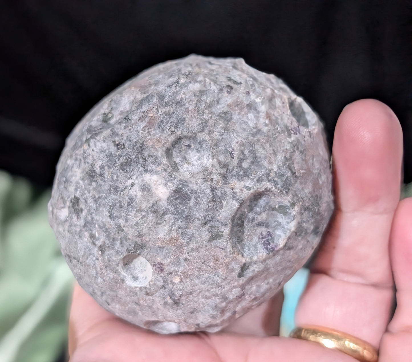 Yooperlite Moon Carving