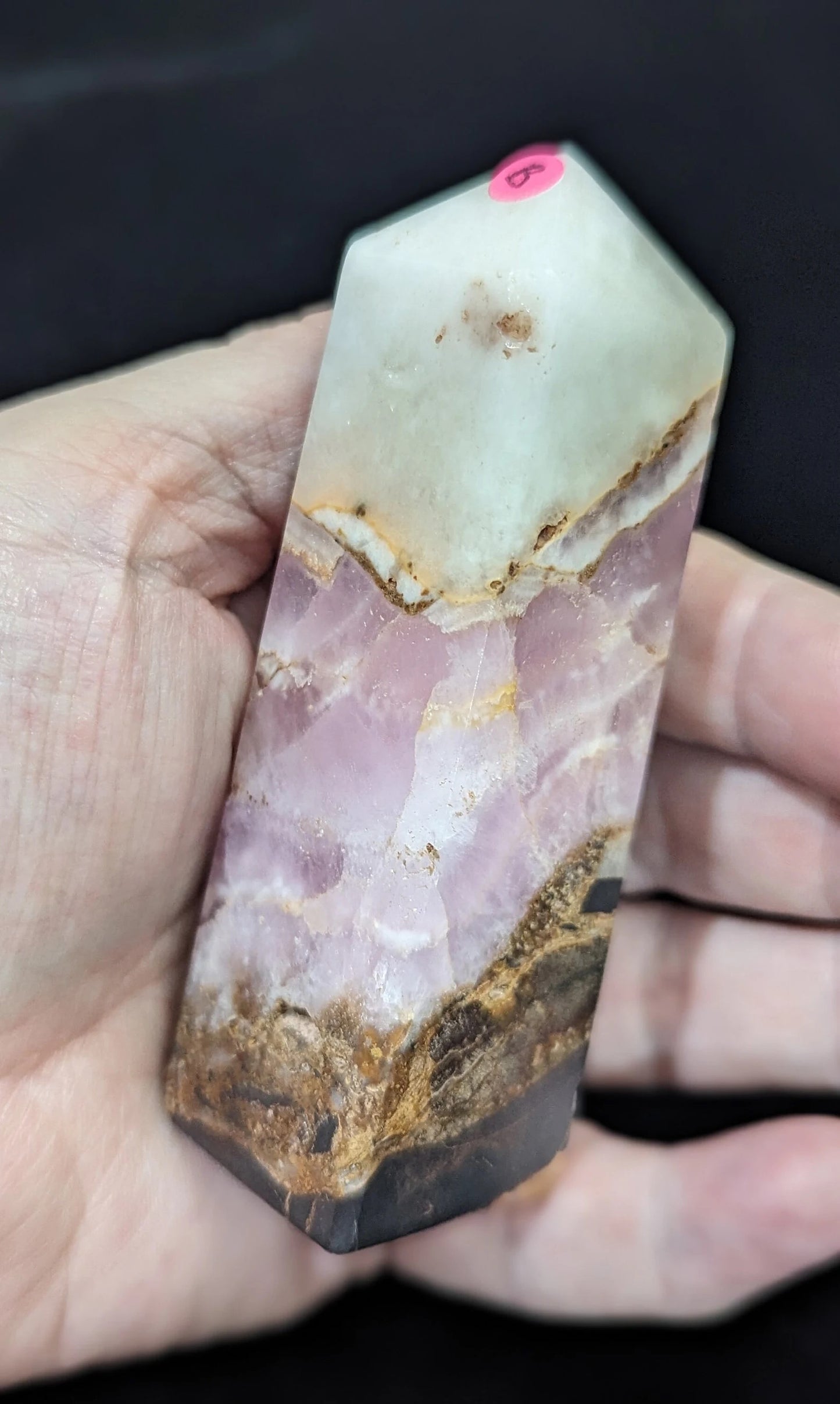 AAA Polished Pink Aragonite Towers ~ Pink Crystal Towers
