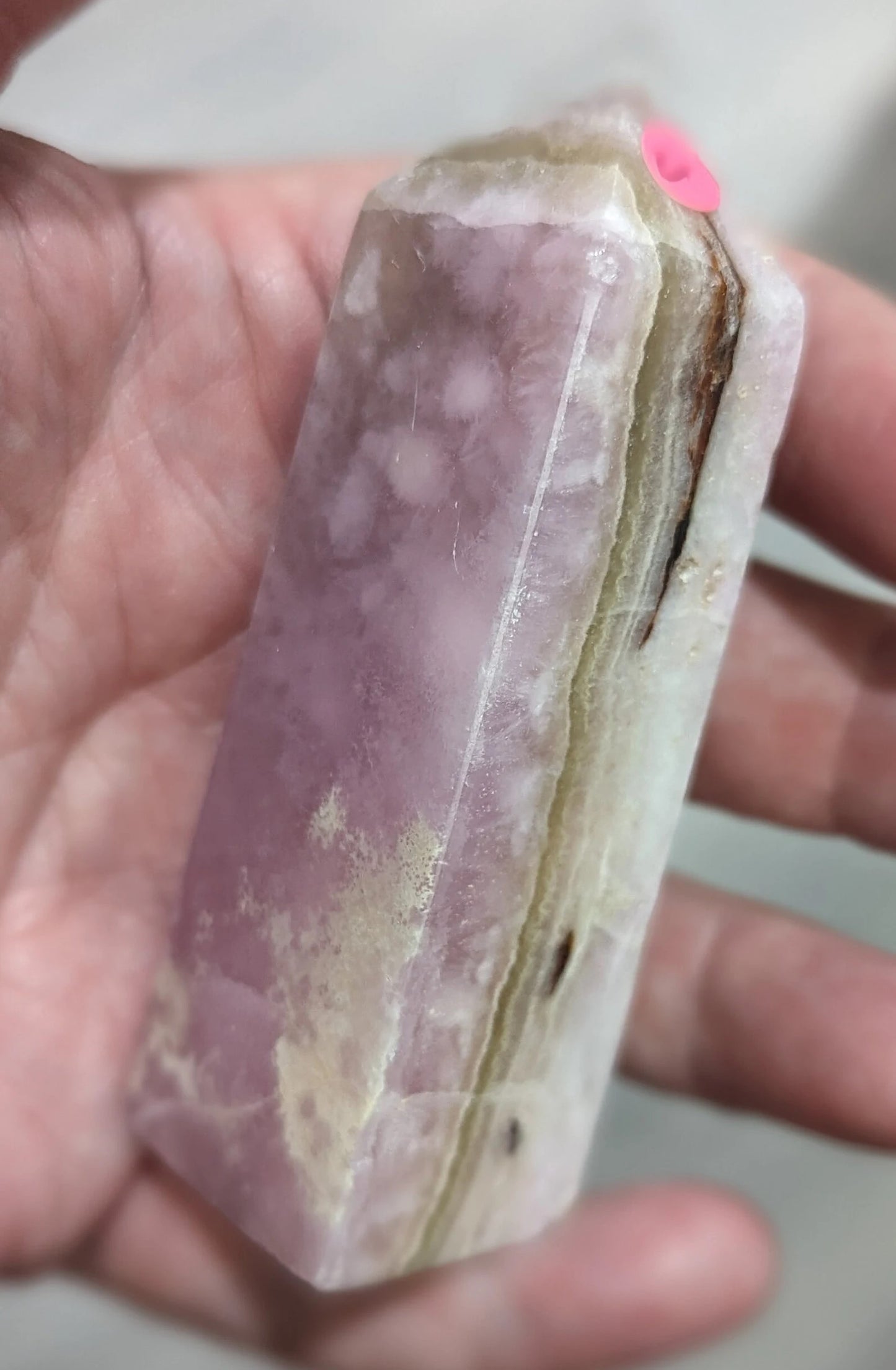 AAA Polished Pink Aragonite Towers ~ Pink Crystal Towers