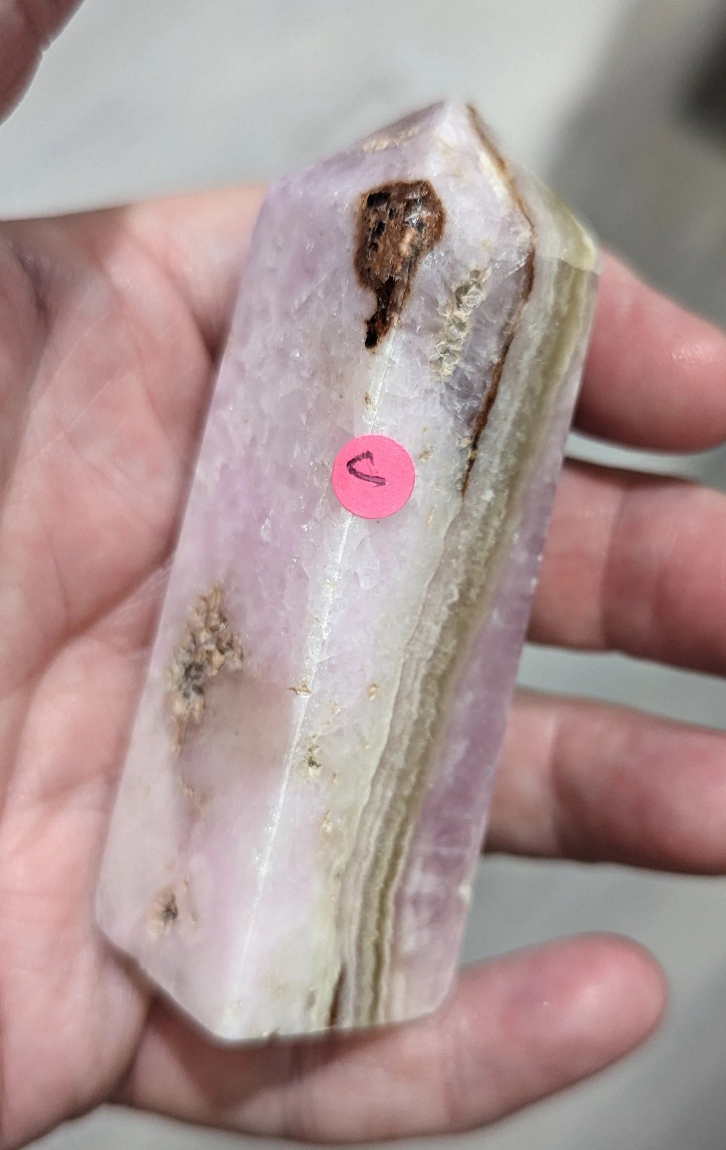 AAA Polished Pink Aragonite Towers ~ Pink Crystal Towers