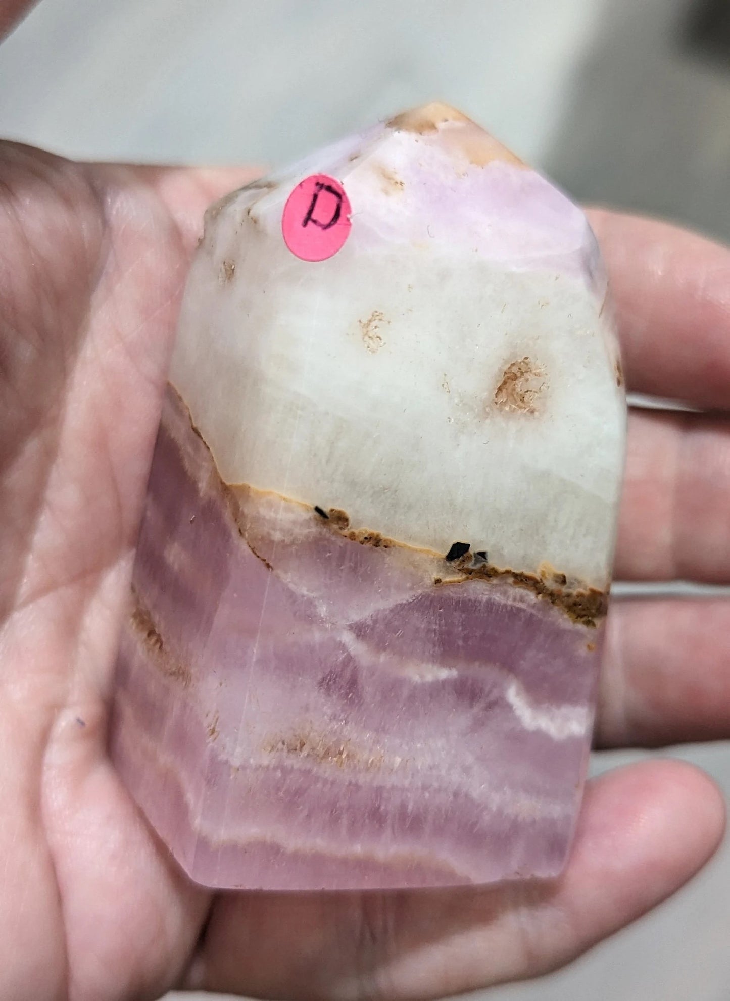 AAA Polished Pink Aragonite Towers ~ Pink Crystal Towers