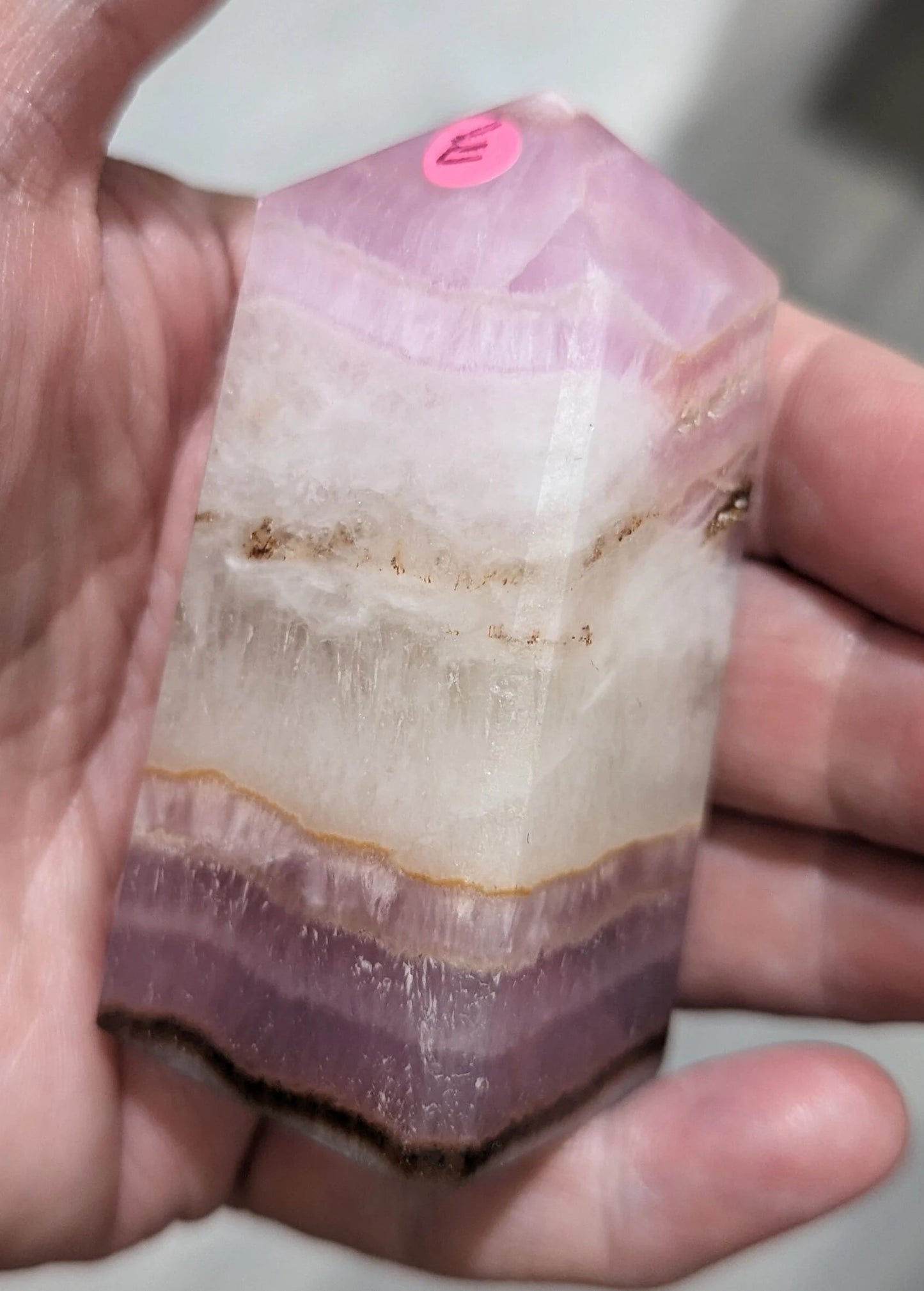 AAA Polished Pink Aragonite Towers ~ Pink Crystal Towers
