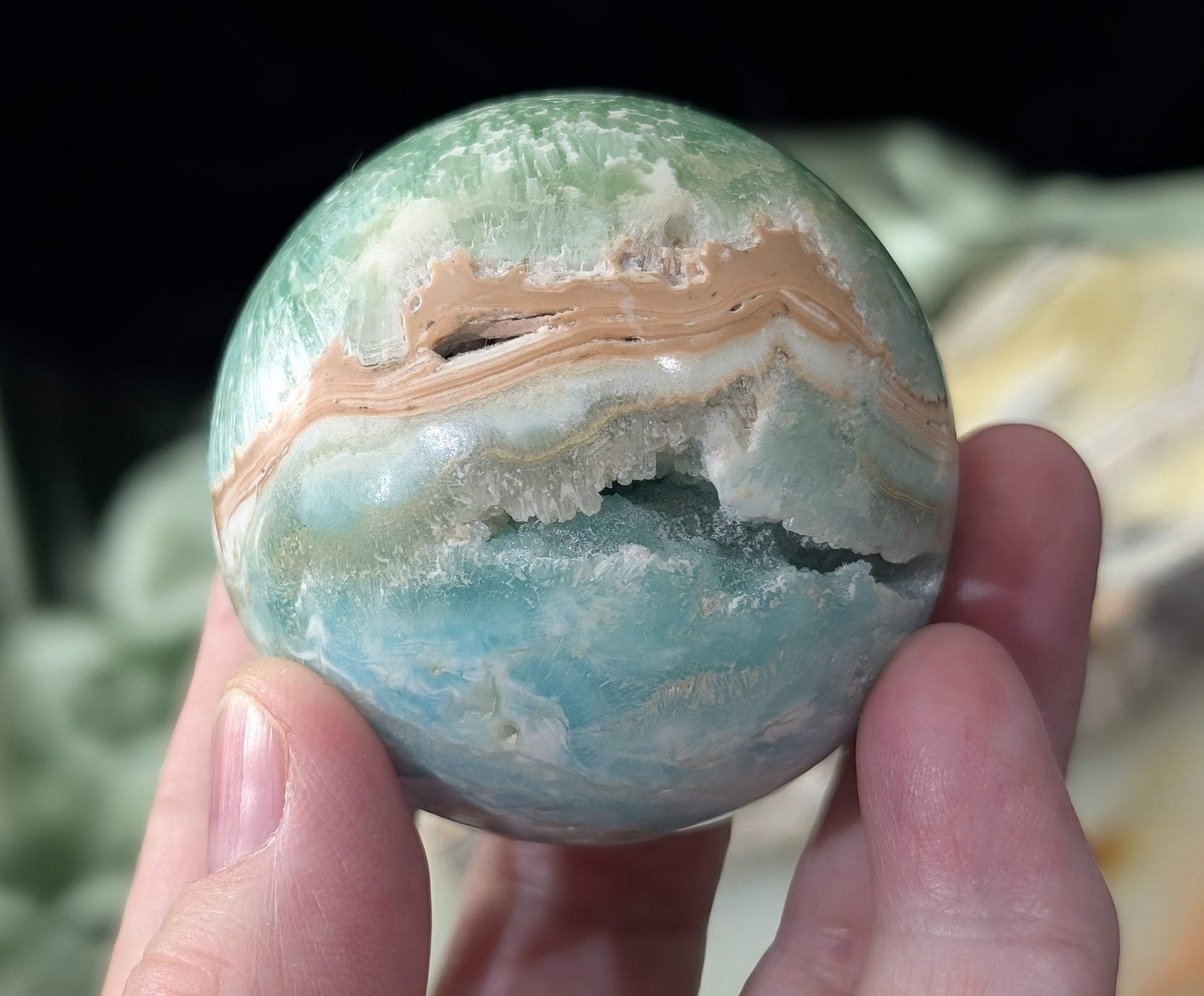 AAA Quality Smithsonite Sphere