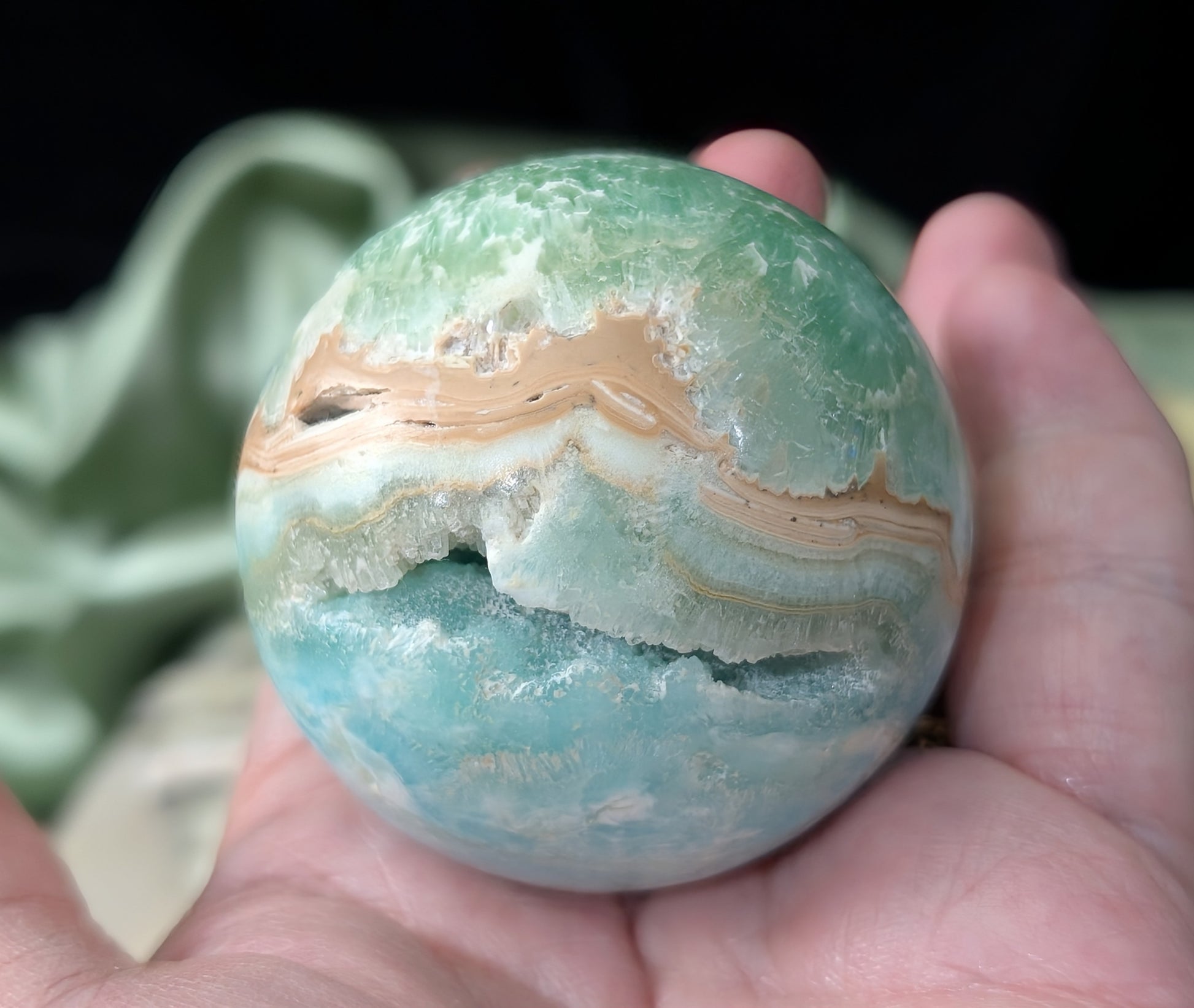 AAA Quality Smithsonite Sphere