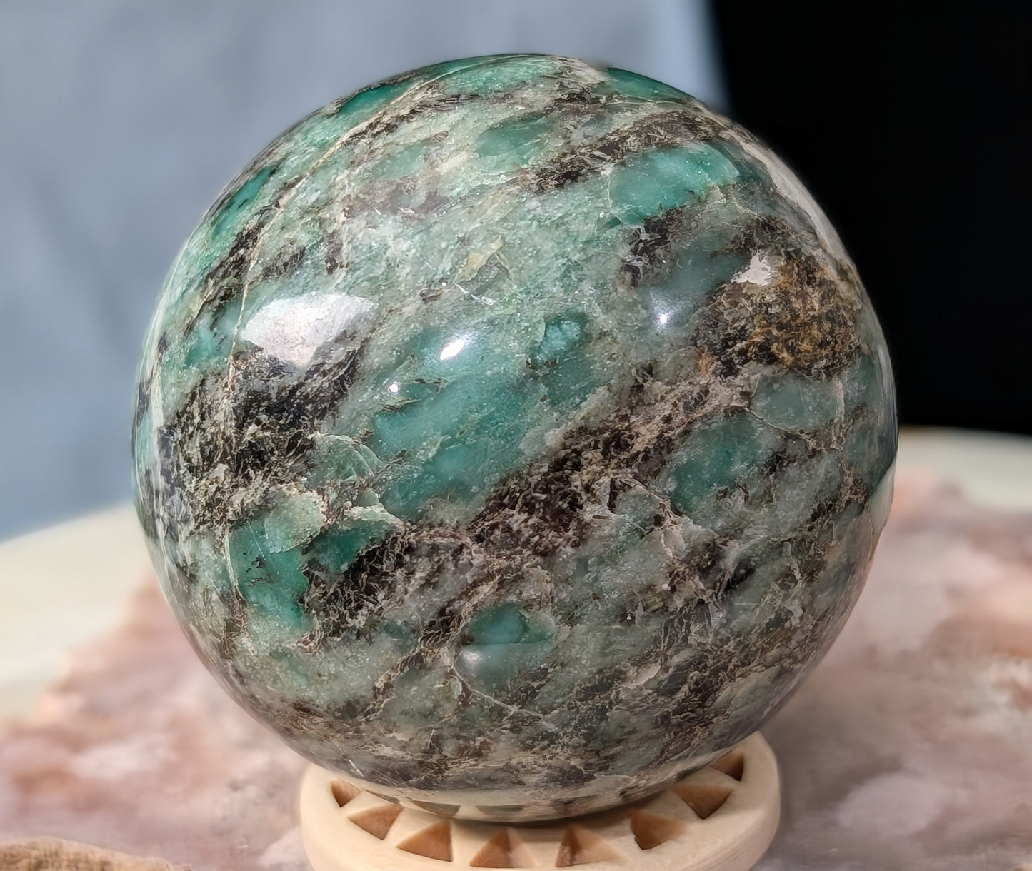 AAA Quality Verdite Sphere