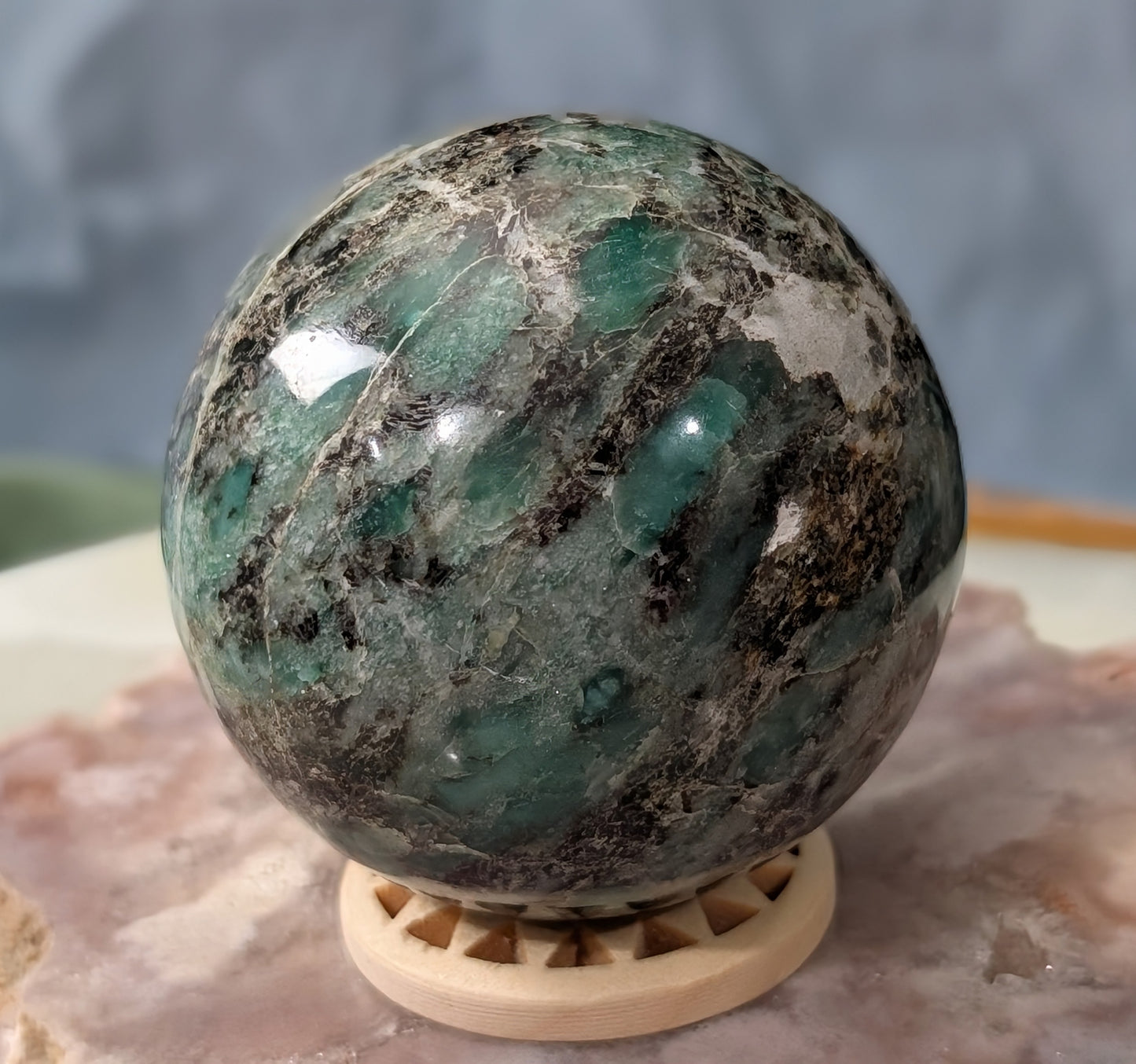 AAA Quality Verdite Sphere