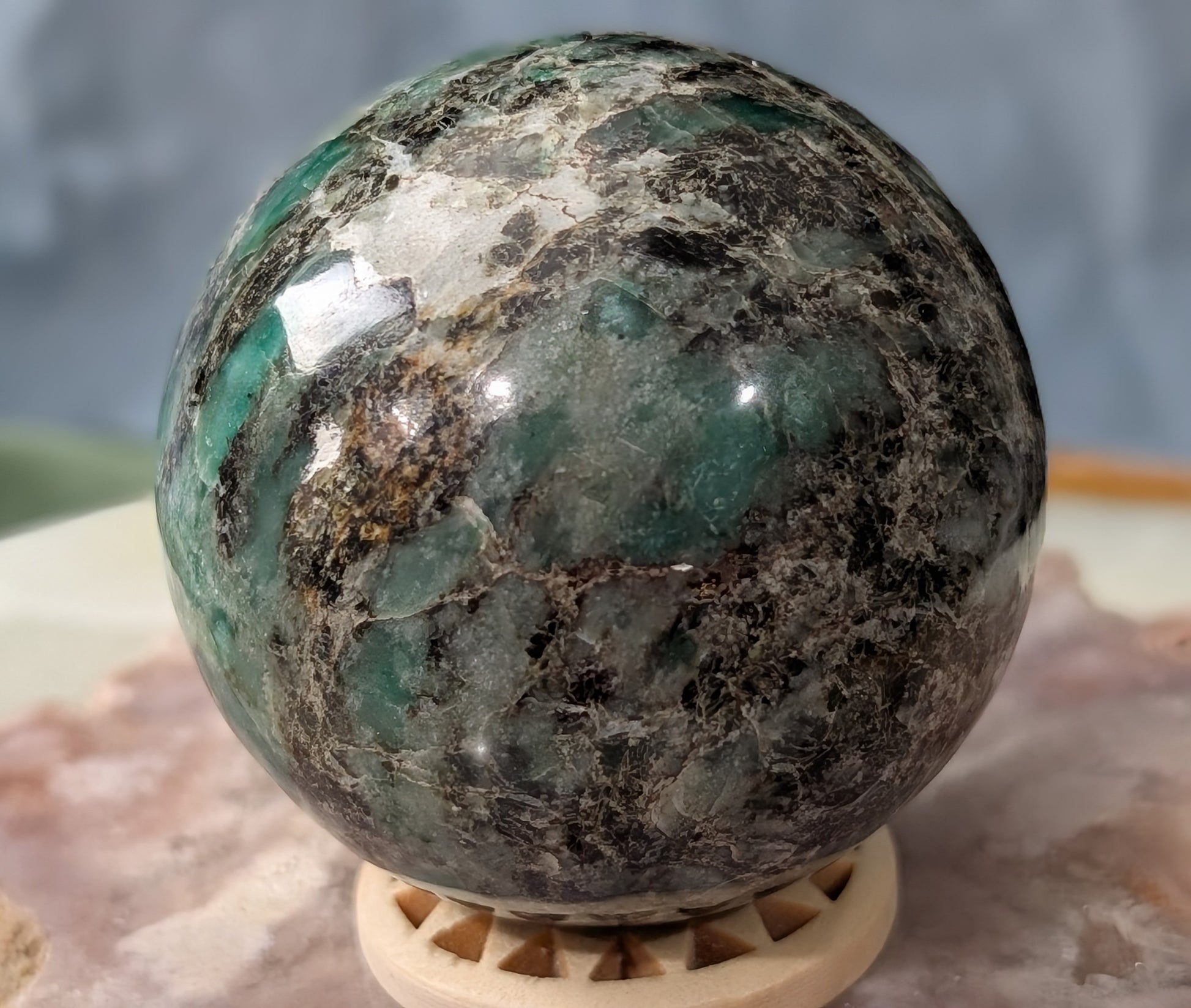 AAA Quality Verdite Sphere