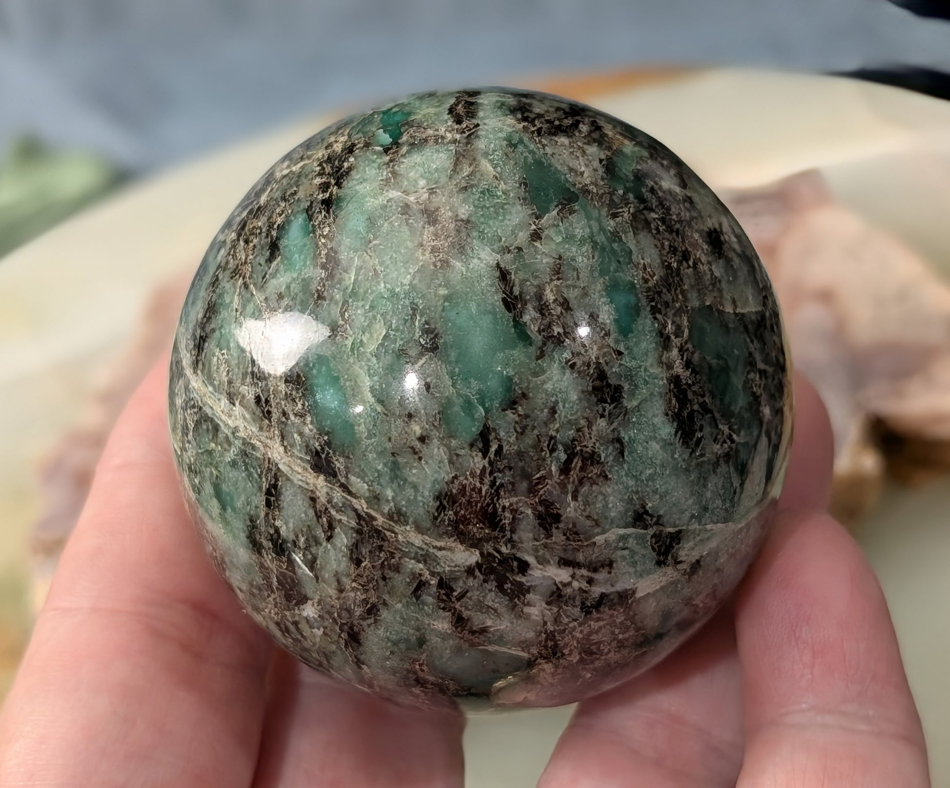 AAA Quality Verdite Sphere