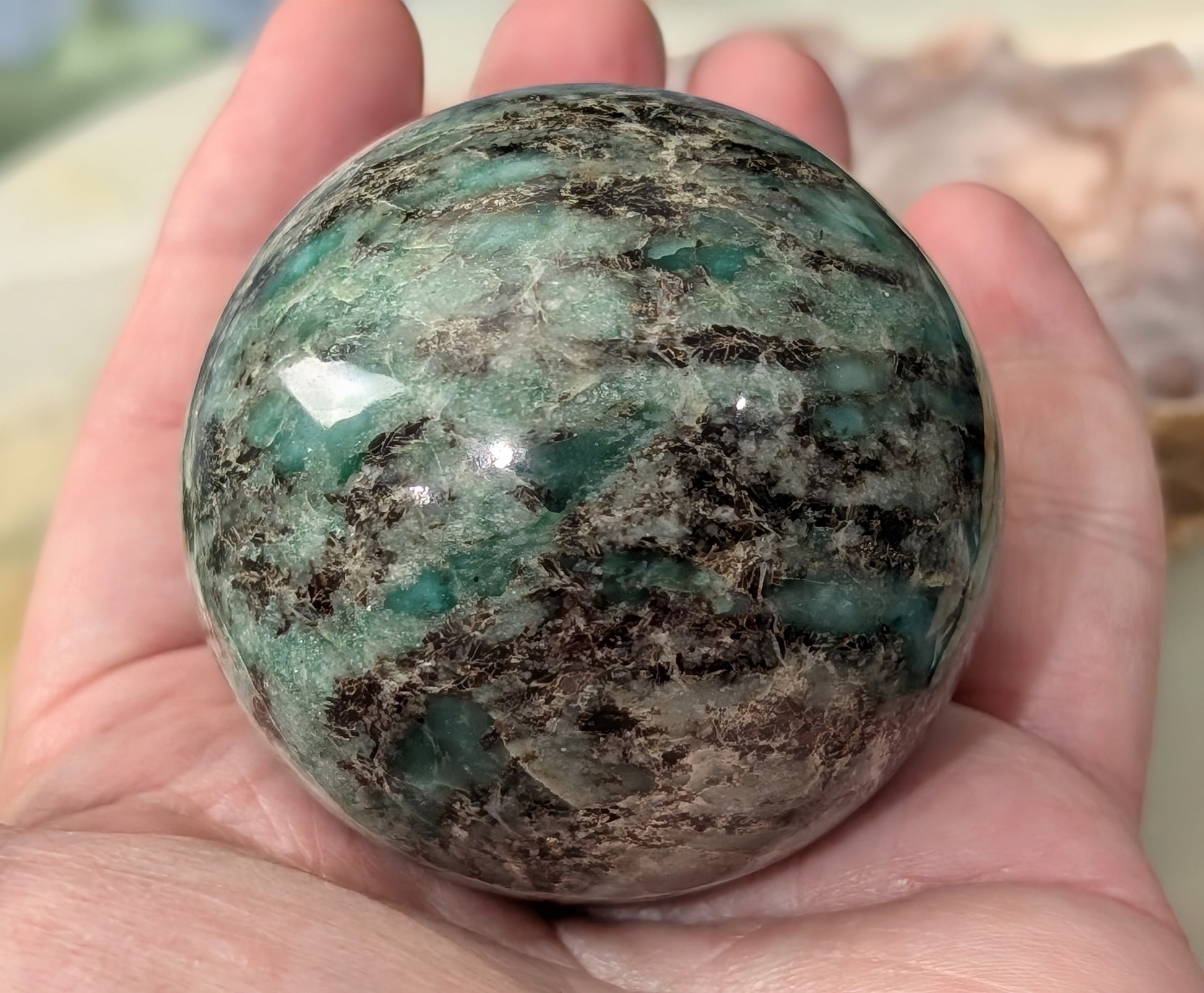 AAA Quality Verdite Sphere
