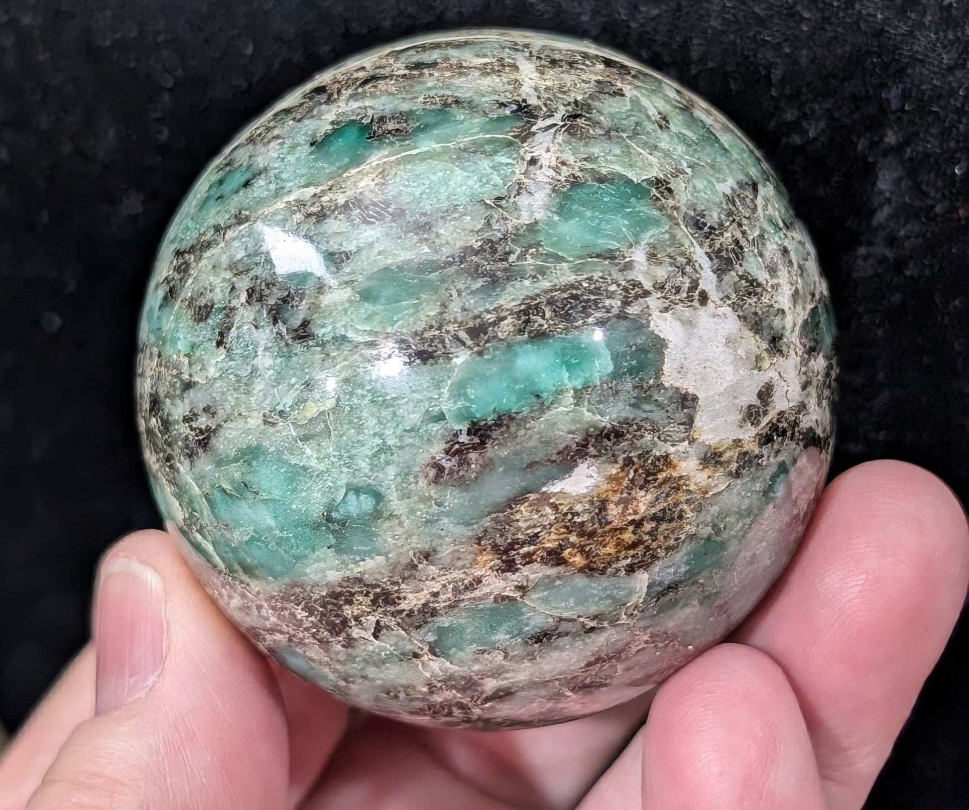 AAA Quality Verdite Sphere