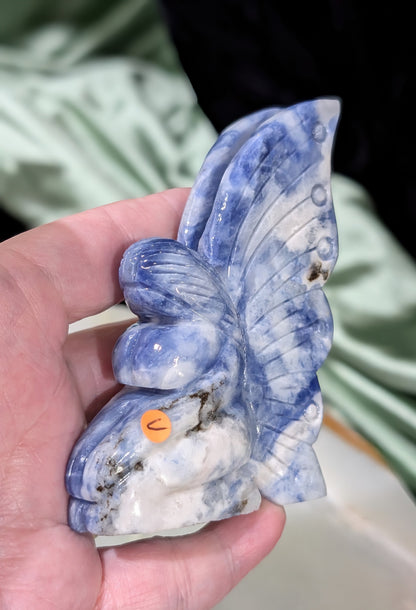 Afghanite Full Figured Fairy Figurine