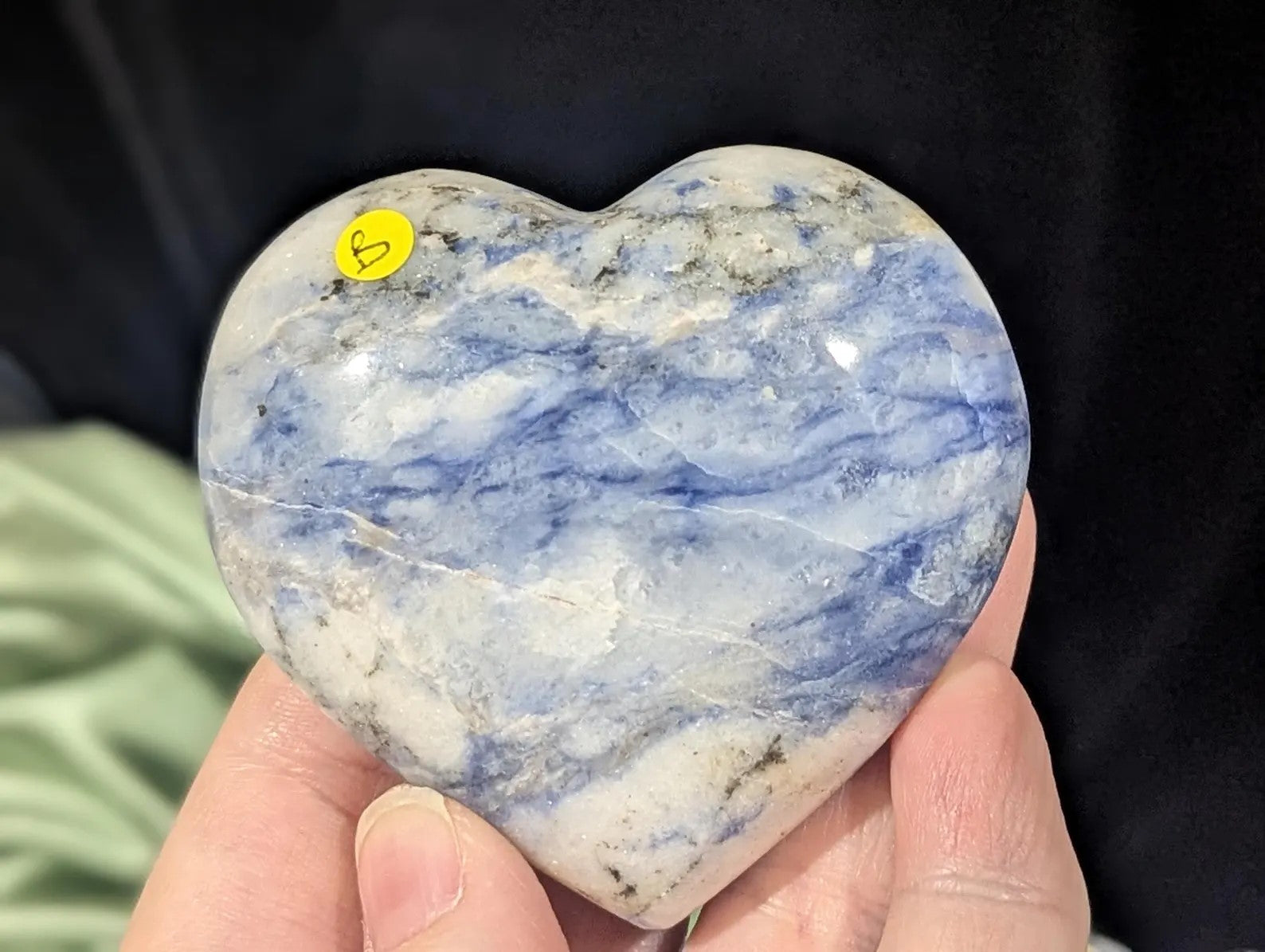 Afghanite Heart 2B1