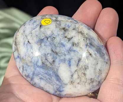 Afghanite Palm Stone 2D