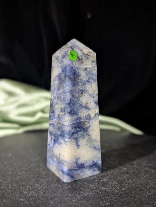 Hand Carved Afghanite Tower 1A1