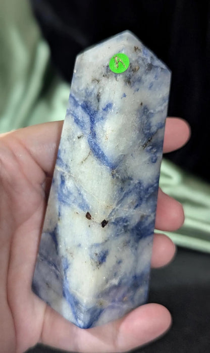 Hand Carved Afghanite Tower 1A2