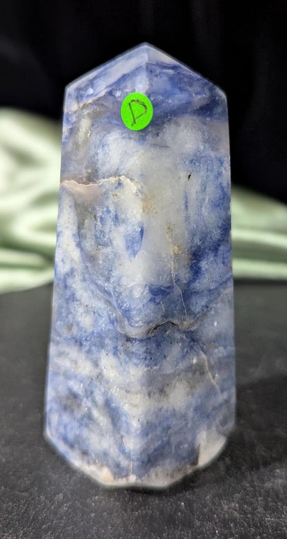 Hand Carved Afghanite Tower 1D1