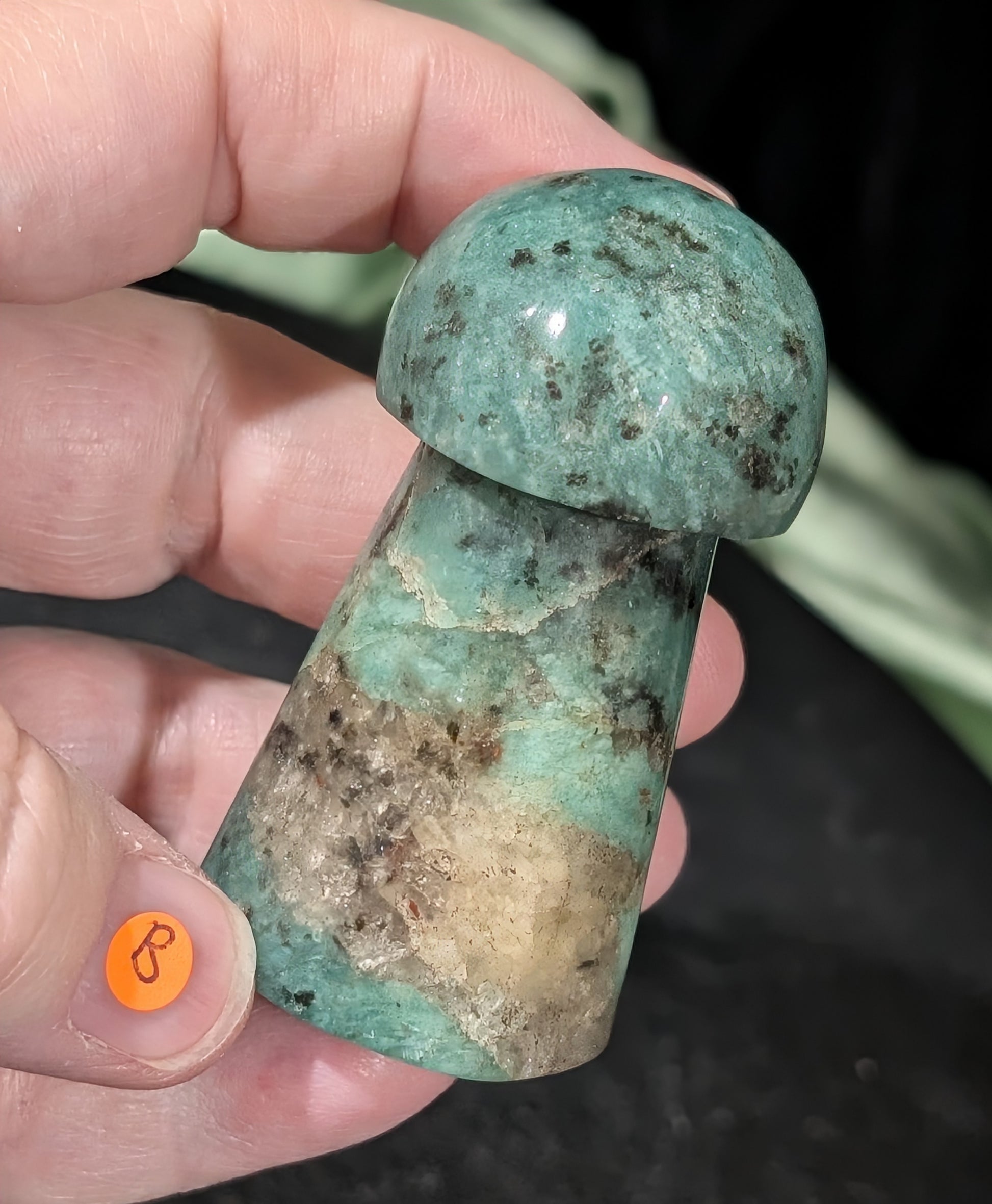 Amazonite Mushroom