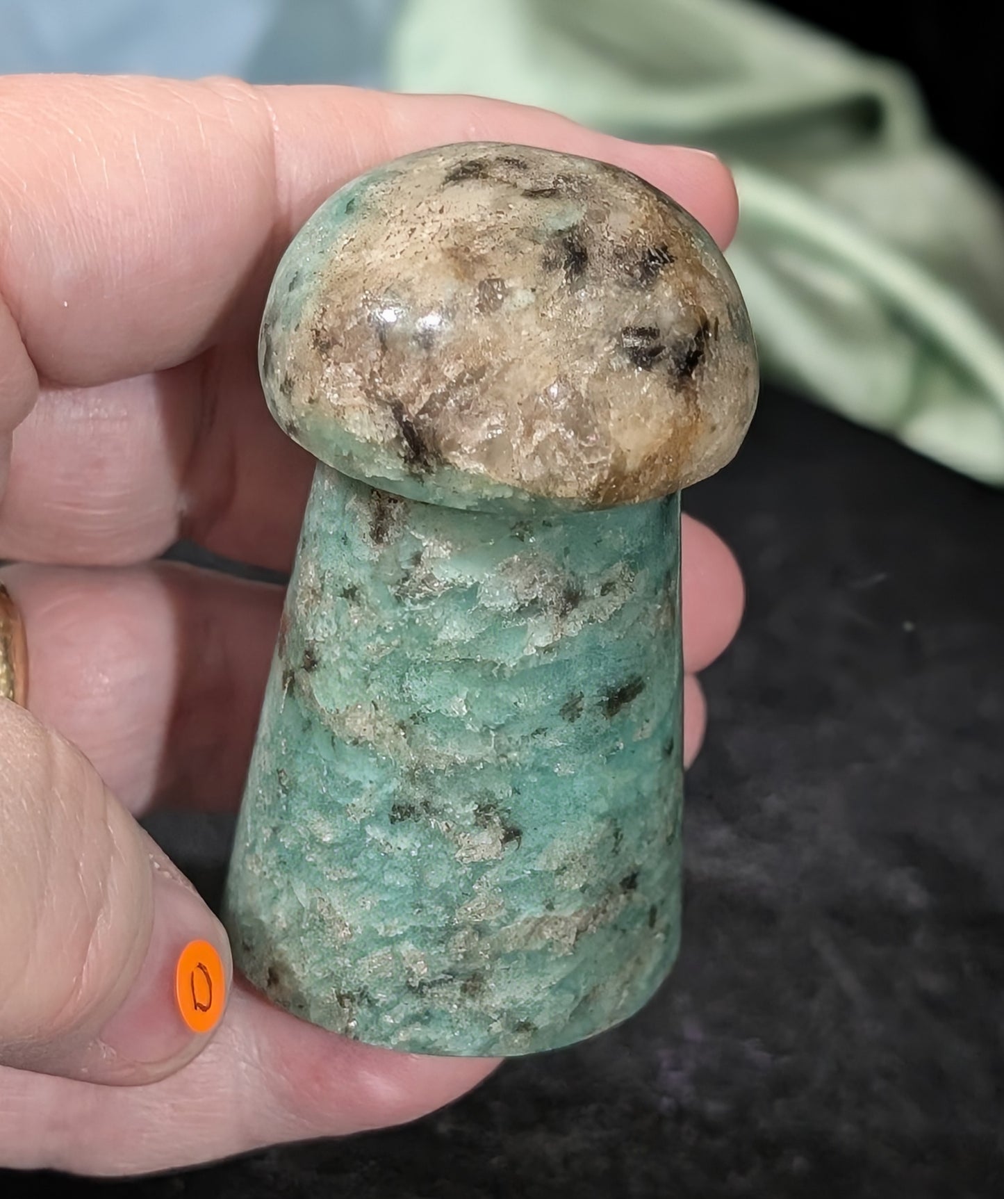 Amazonite Mushroom