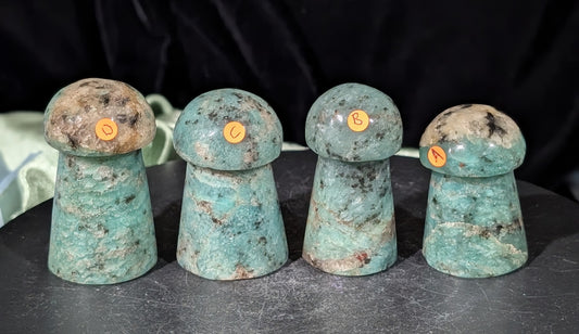 Amazonite Mushrooms