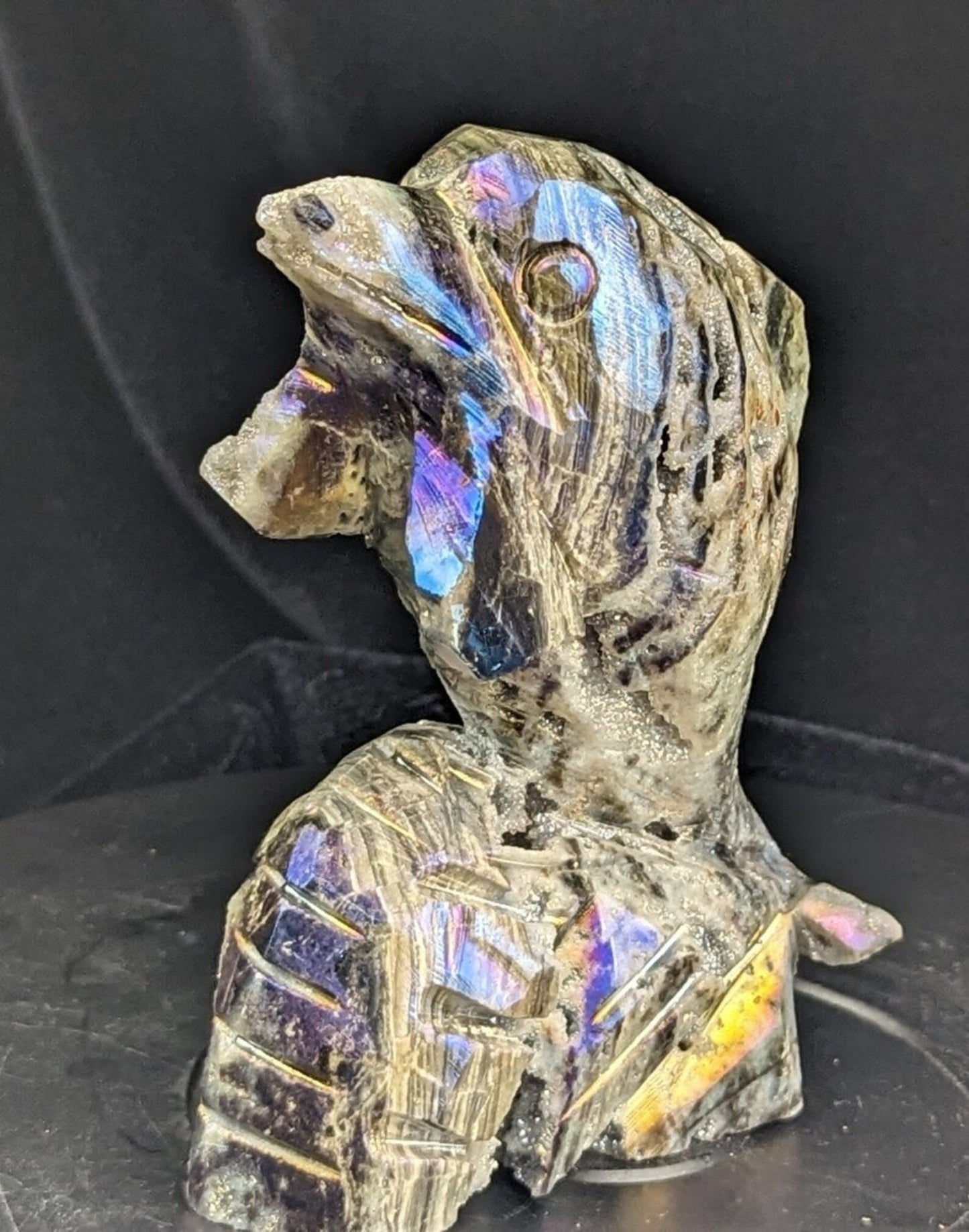 Aura Sphalerite Dolphin Figurine