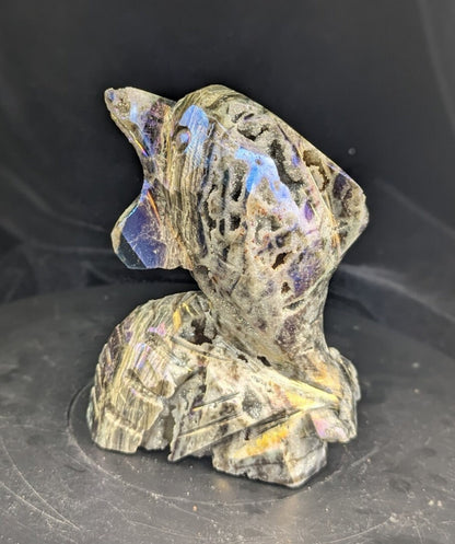 Aura Sphalerite Dolphin Figurine