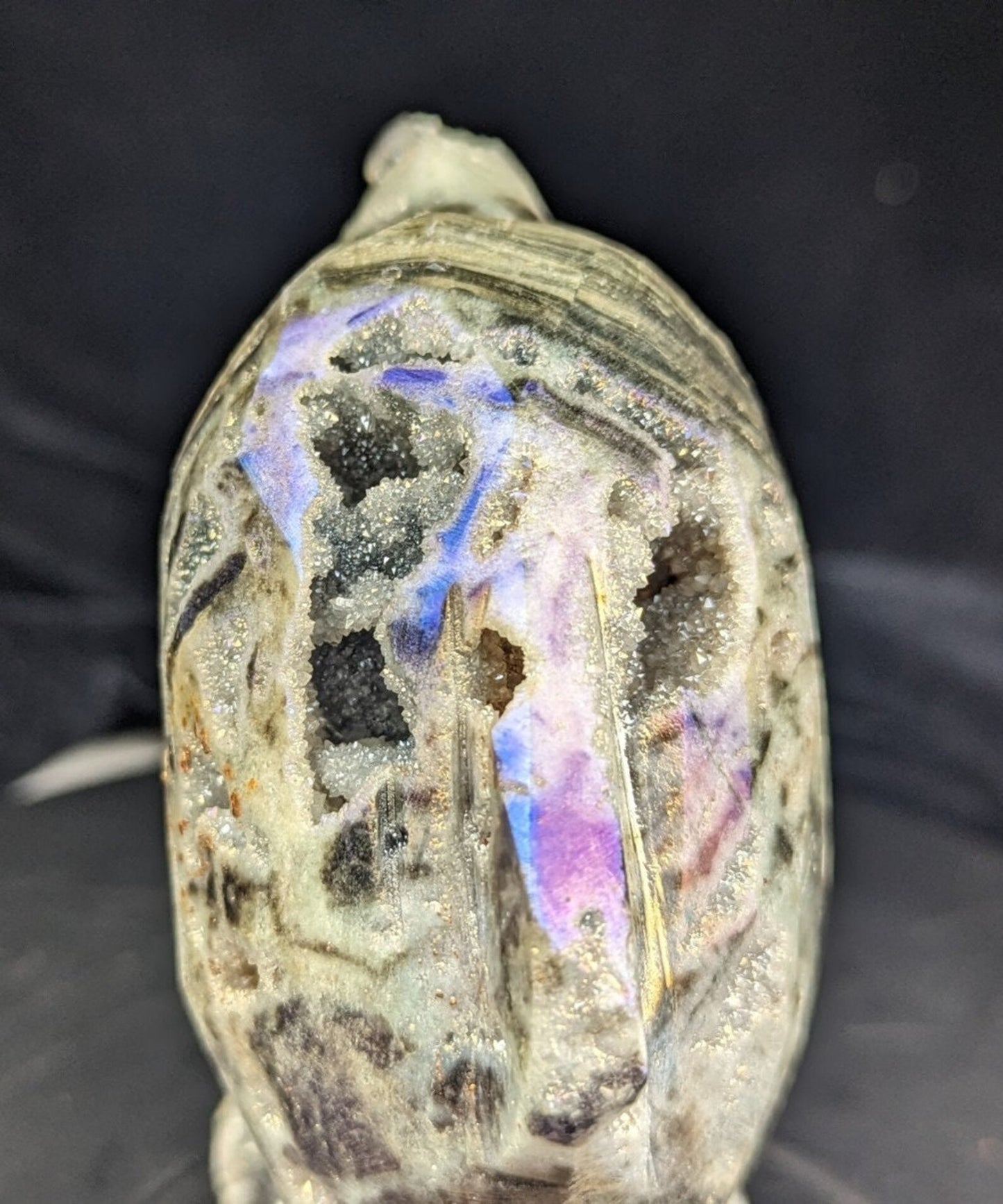 Aura Sphalerite Dolphin Figurine