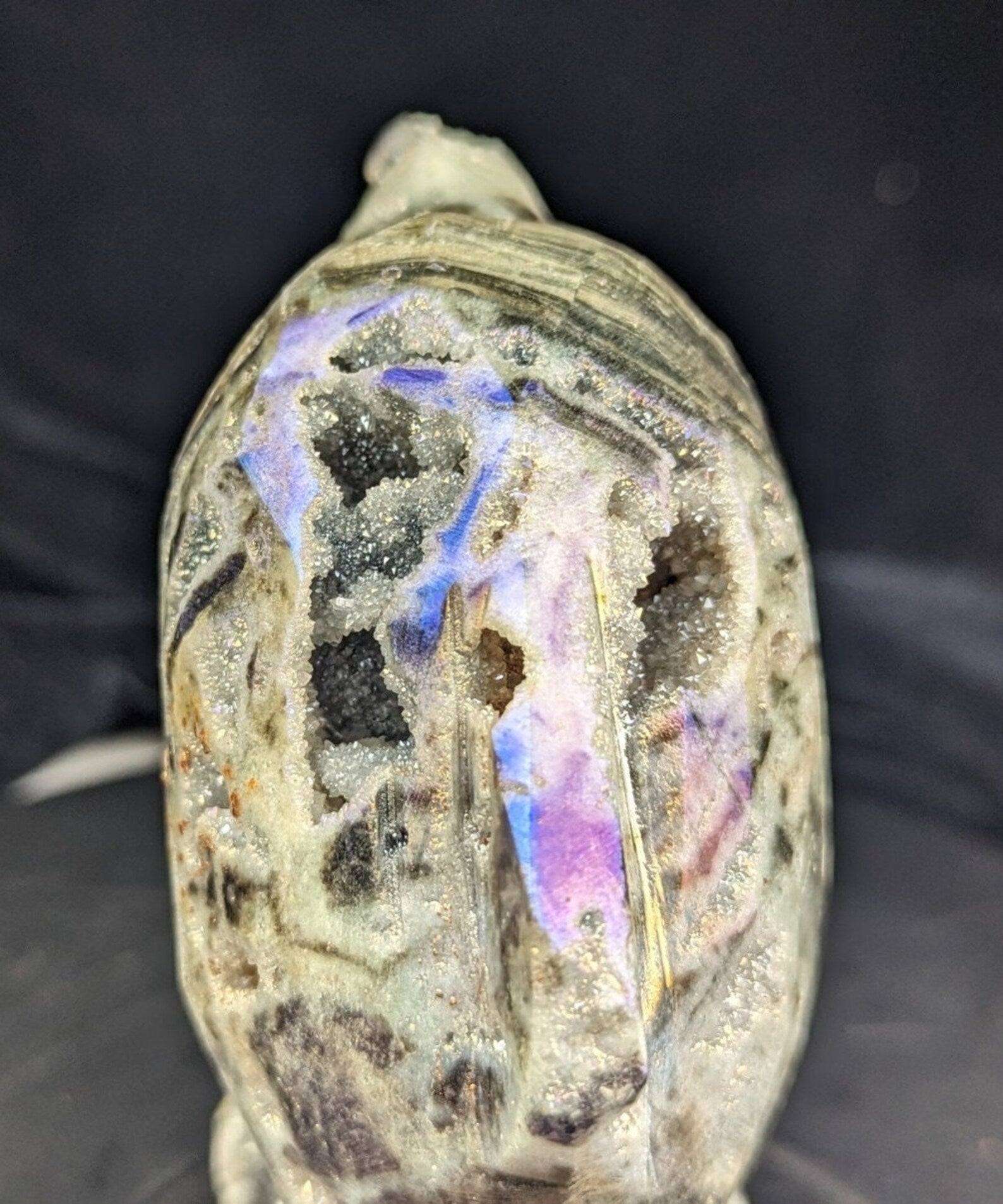 Aura Sphalerite Dolphin Figurine