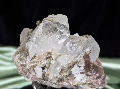 Axinite on Epidote Specimen