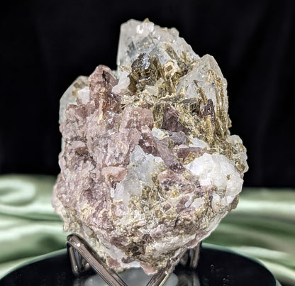 Axinite on Epidote Specimen
