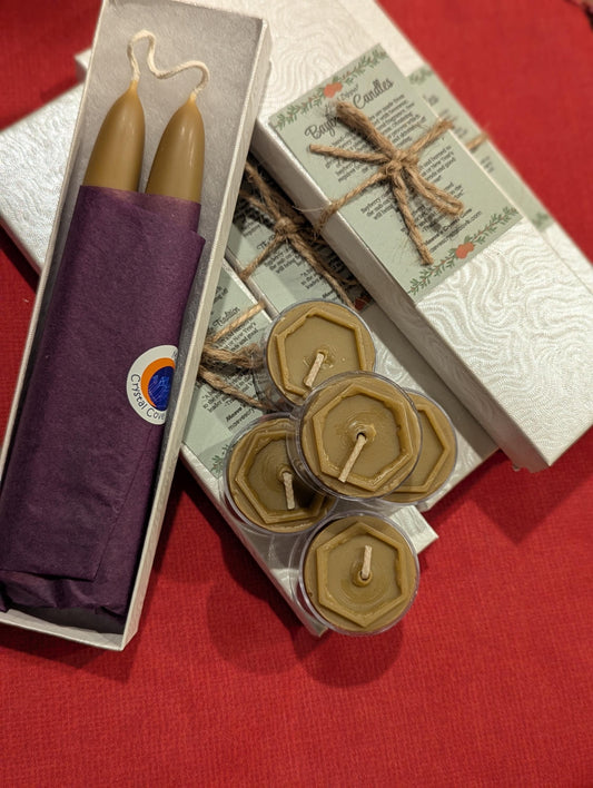 Natural Hand Dipped Bayberry Candles ~ Bayberry Wax Tapers ~ Bayberry Votive ~ Bayberry Tea Light