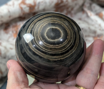 Black Banded Onyx Sphere