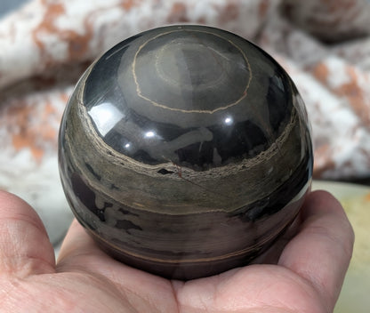 Black Banded Onyx Sphere