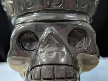 Black Jade Crowned Skull