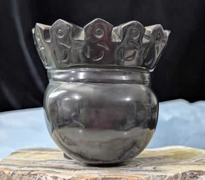 Black Jade Crowned Skull