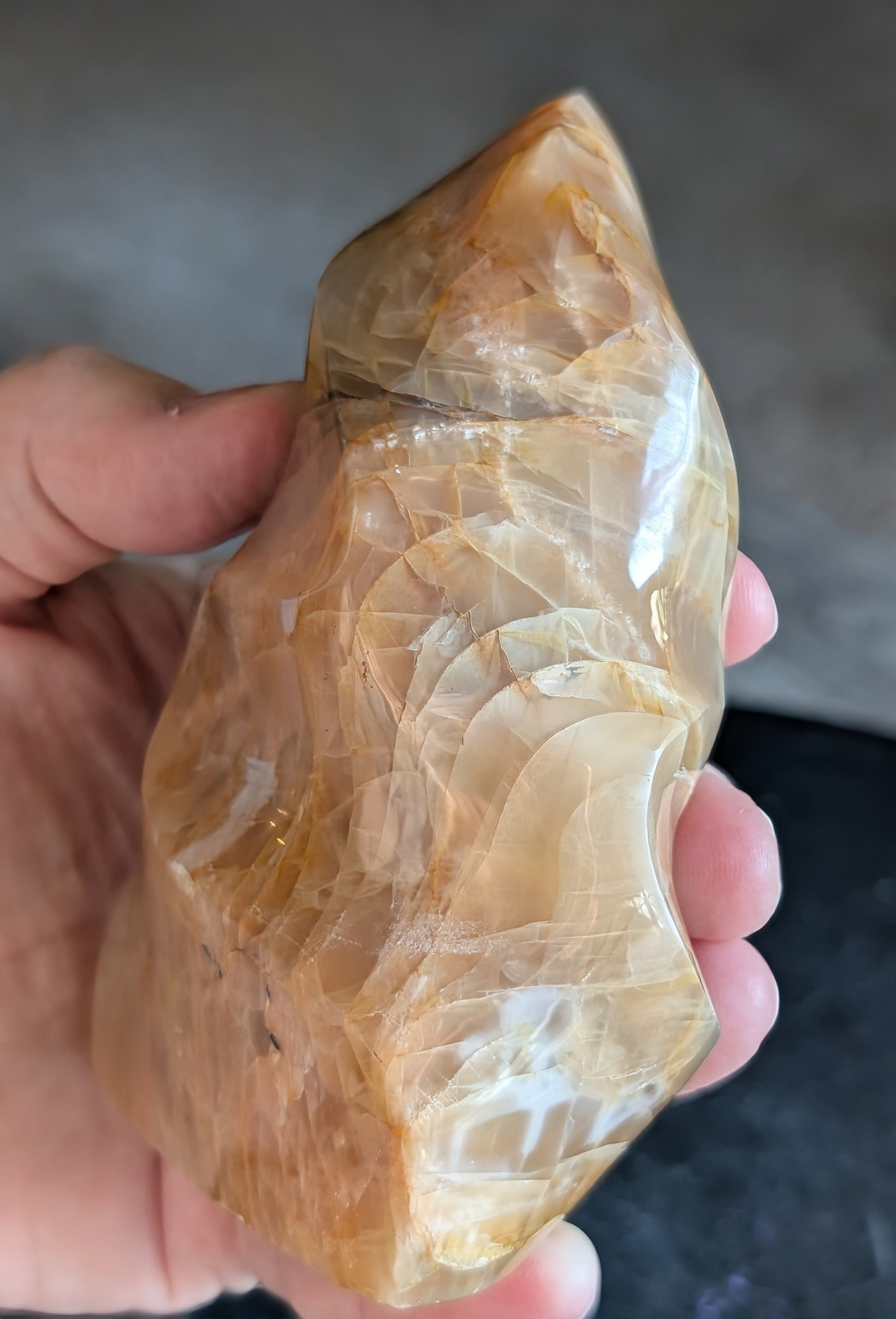 Black Moonstone Flame