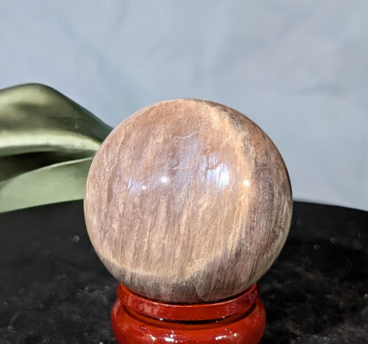 Black Moonstone Sphere