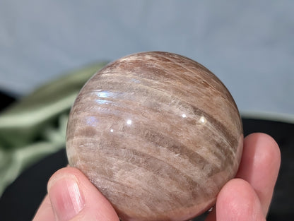 Black Moonstone Sphere