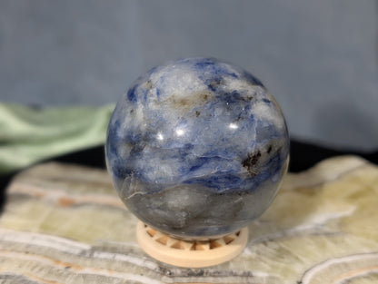 Blue Afghanite Sphere