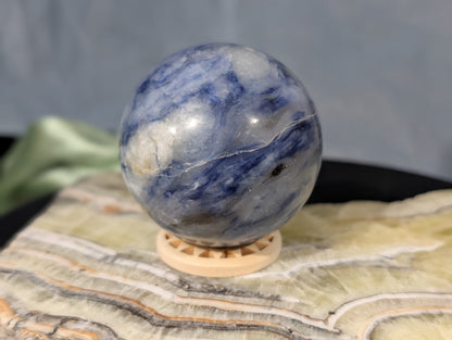 Blue Afghanite Sphere