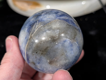 Blue Afghanite Sphere