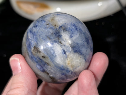Blue Afghanite Sphere